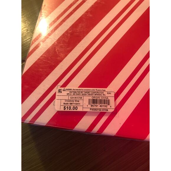 A New Day NWT Beaded Crossbody Strap with Phone Attachment Multicolor - Picture 3 of 8